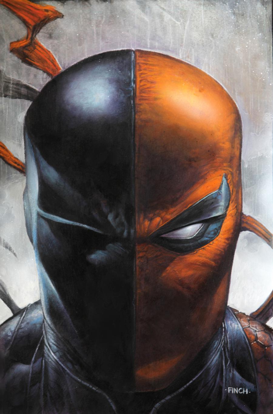 Deathstroke Vol 4 #45 Cover B Variant David Finch Card Stock Cover (Year Of The Villain The Offer Tie-In)