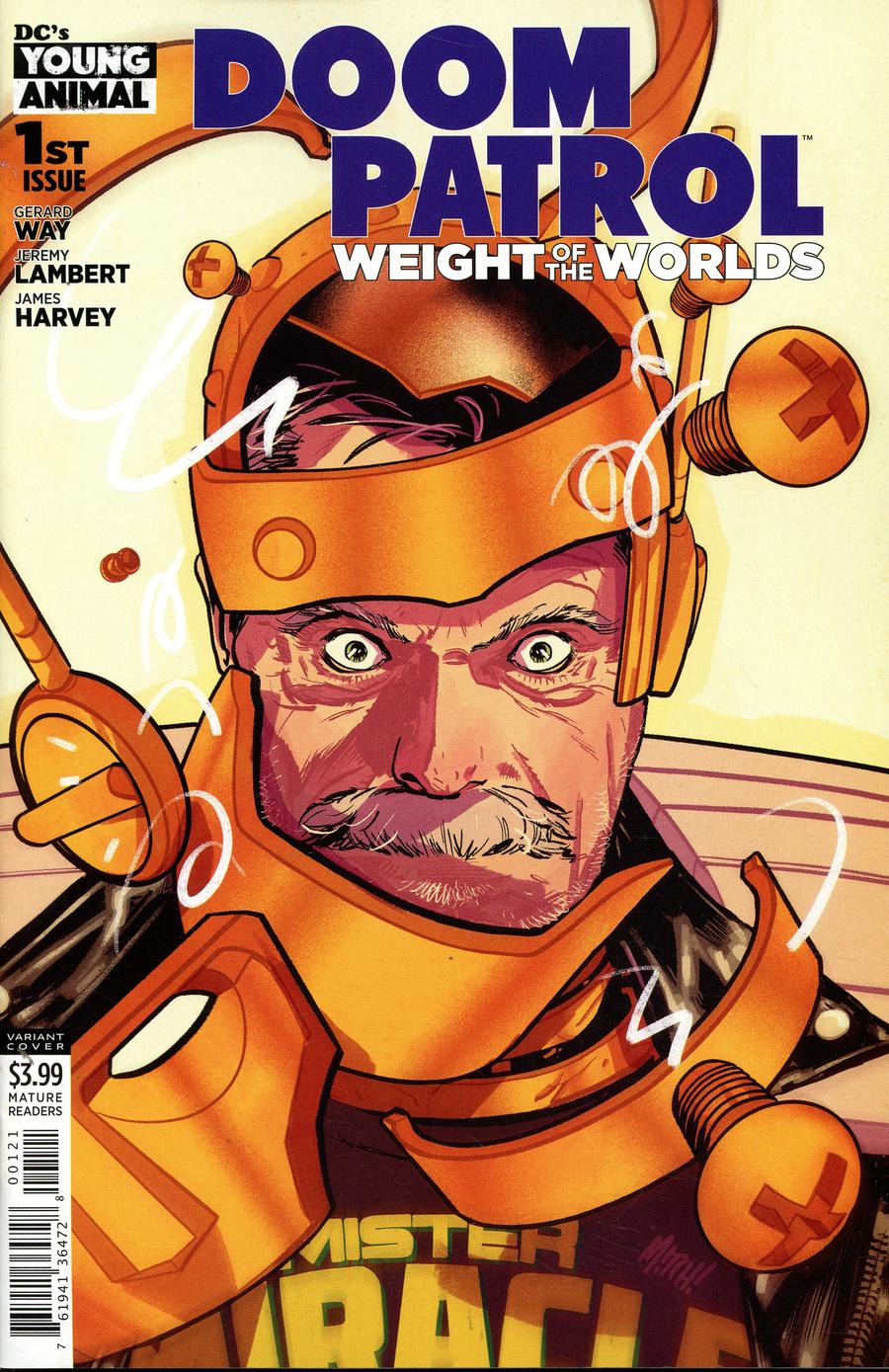 Doom Patrol Weight Of The Worlds #1 Cover B Variant Mitch Gerads Cover