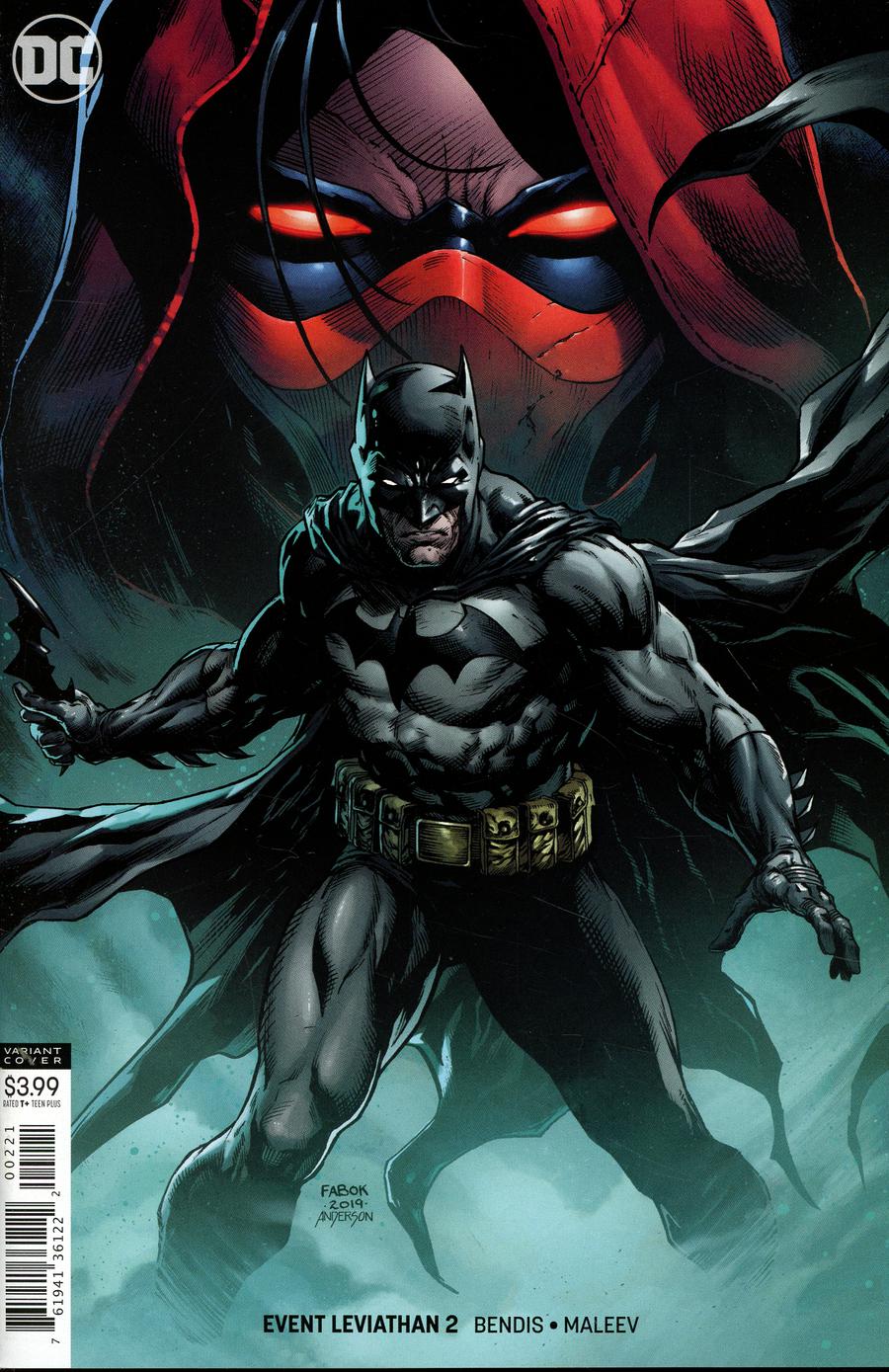 Event Leviathan #2 Cover B Variant Jason Fabok Cover