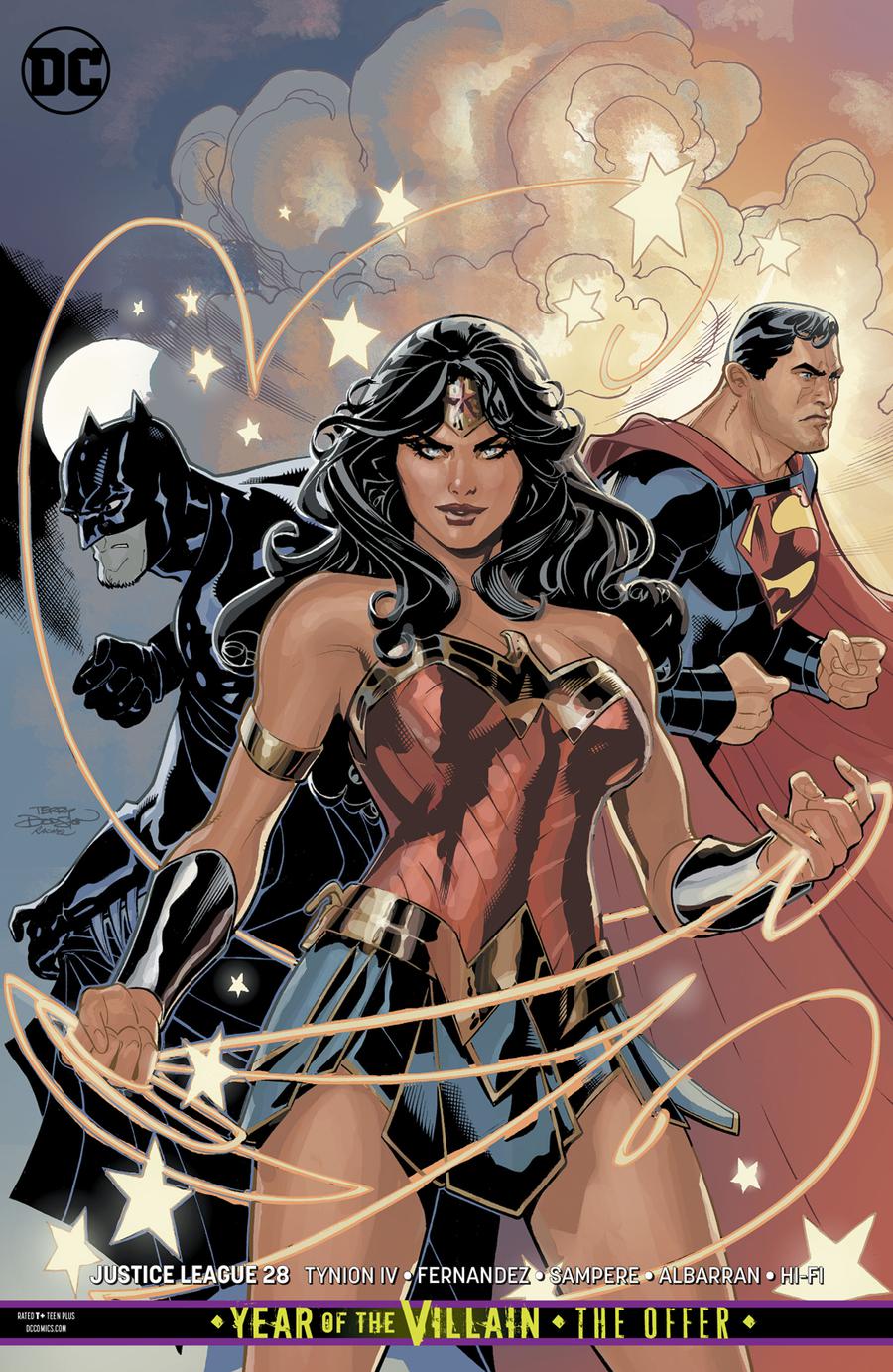 Justice League Vol 4 #28 Cover B Variant Terry Dodson & Rachel Dodson Cover