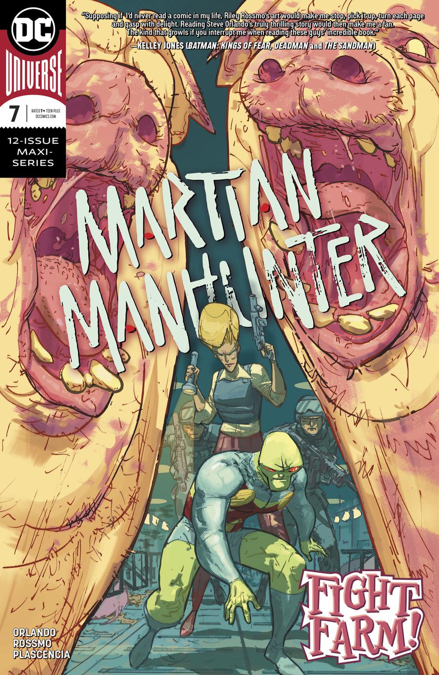 Martian Manhunter Vol 5 #7 Cover A Regular Riley Rossmo Cover