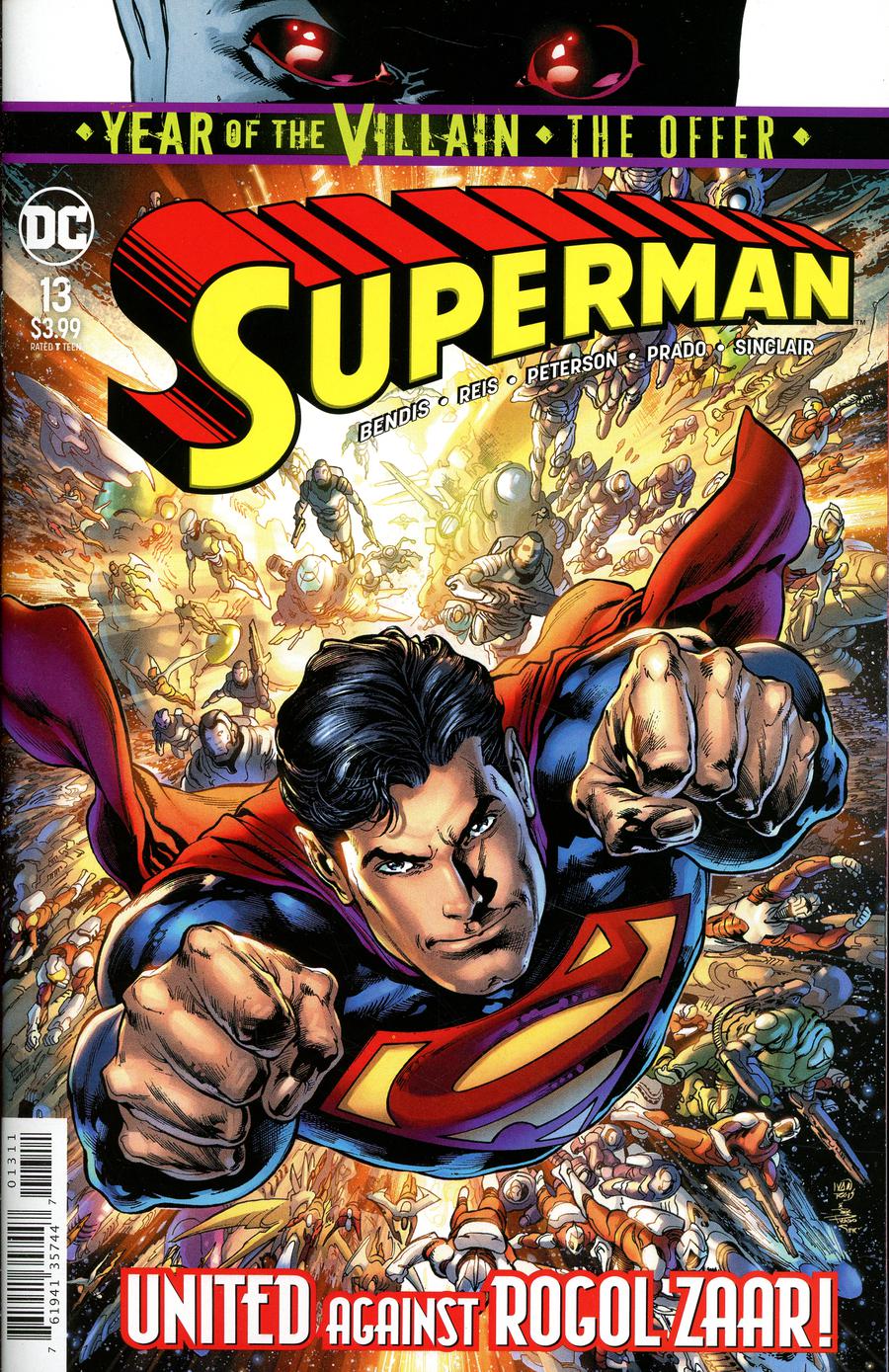 Superman Vol 6 #13 Cover A Regular Ivan Reis & Joe Prado Cover (Year Of The Villain The Offer Tie-In)