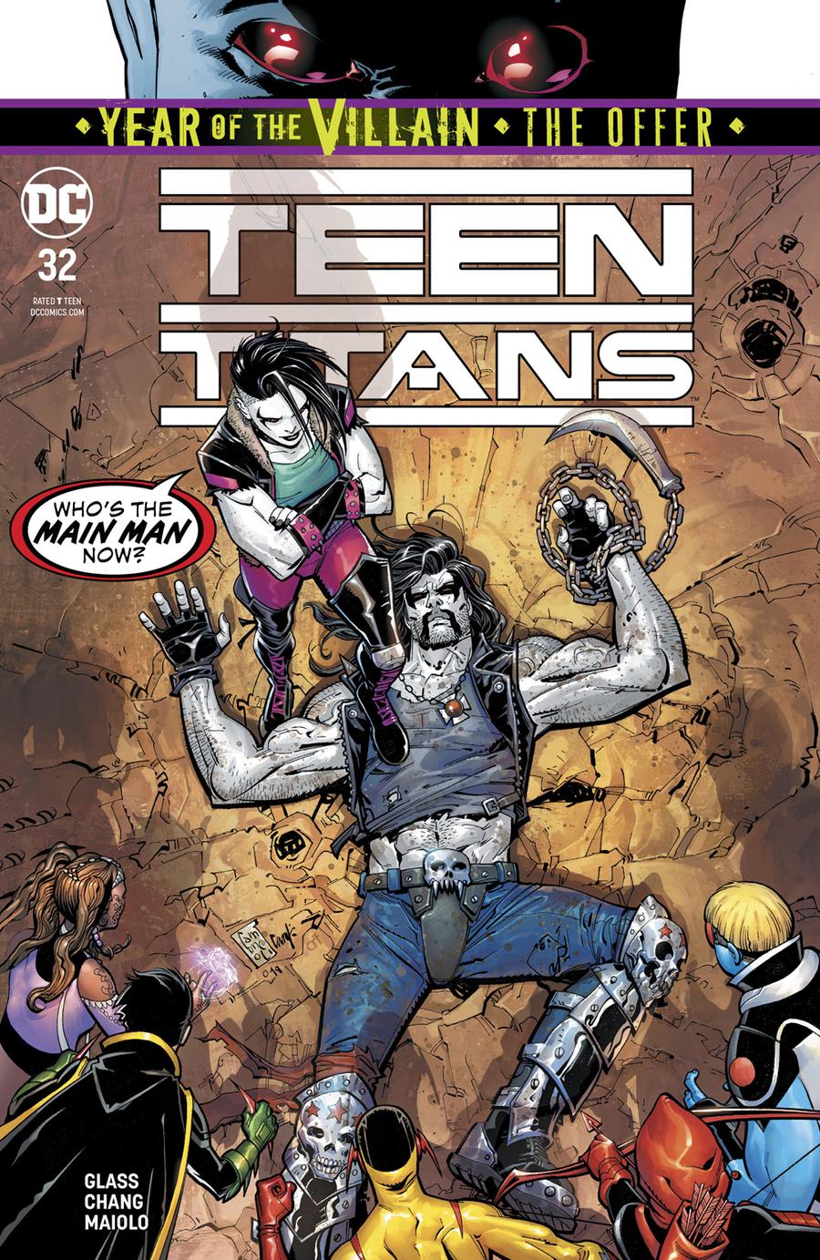 Teen Titans Vol 6 #32 Cover A Regular Giuseppe Camuncoli Cover (Year Of The Villain The Offer Tie-In)