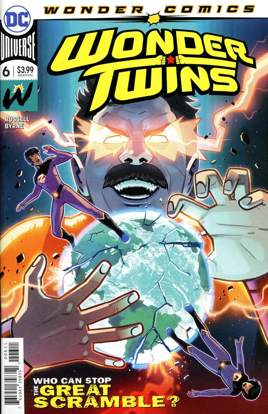 Wonder Twins #6 Cover A Regular Stephen Byrne Cover