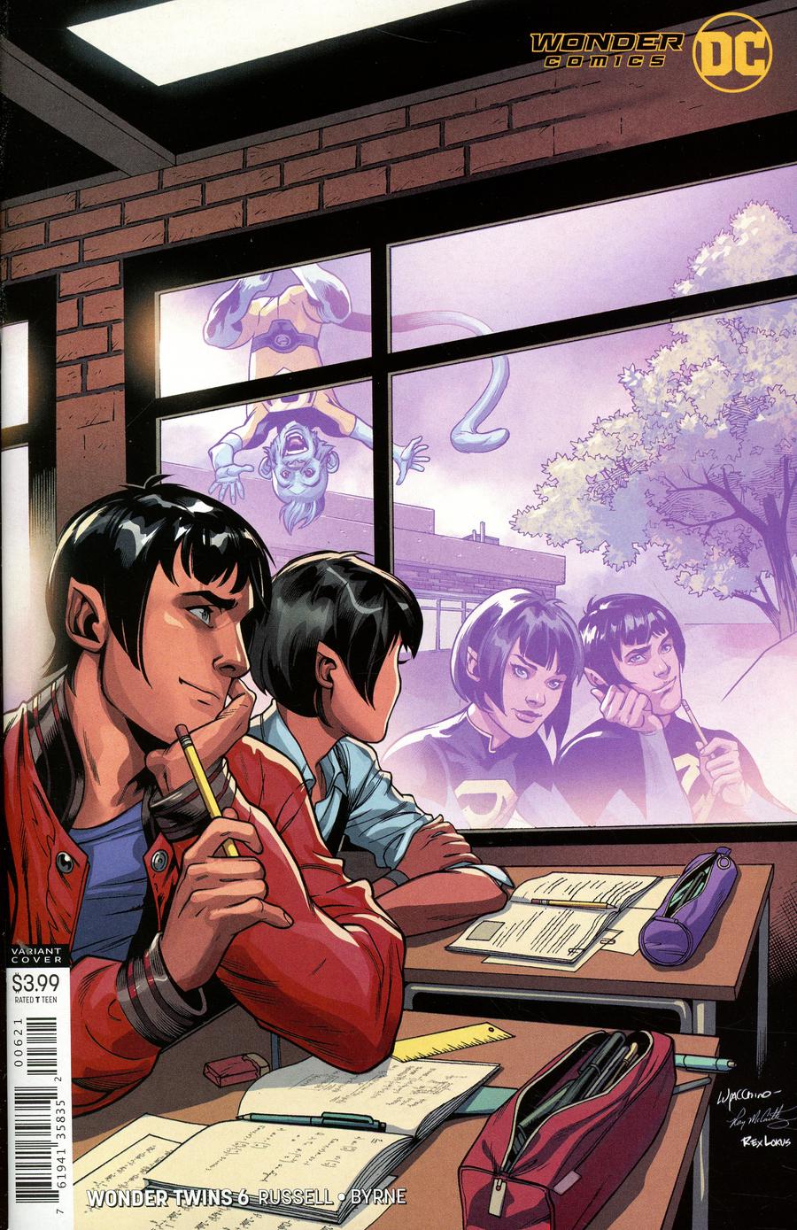 Wonder Twins #6 Cover B Variant Emanuela Lupacchino & Ray McCarthy Cover