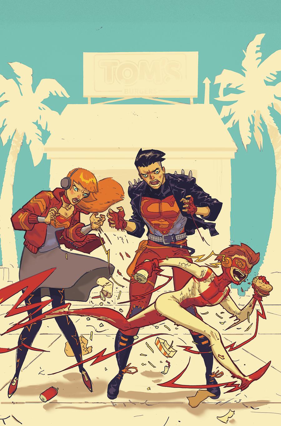 Young Justice Vol 3 #7 Cover B Variant Riley Rossmo Cover