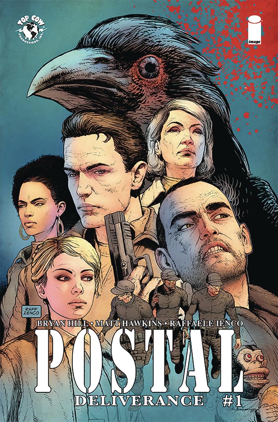 Postal Deliverance #1 Cover B Variant Raffaele Ienco Cover