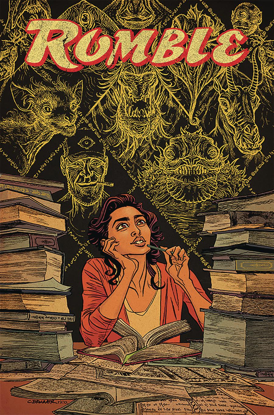 Rumble Vol 2 #14 Cover B Variant Chris Brunner & Rico Renzi Cover