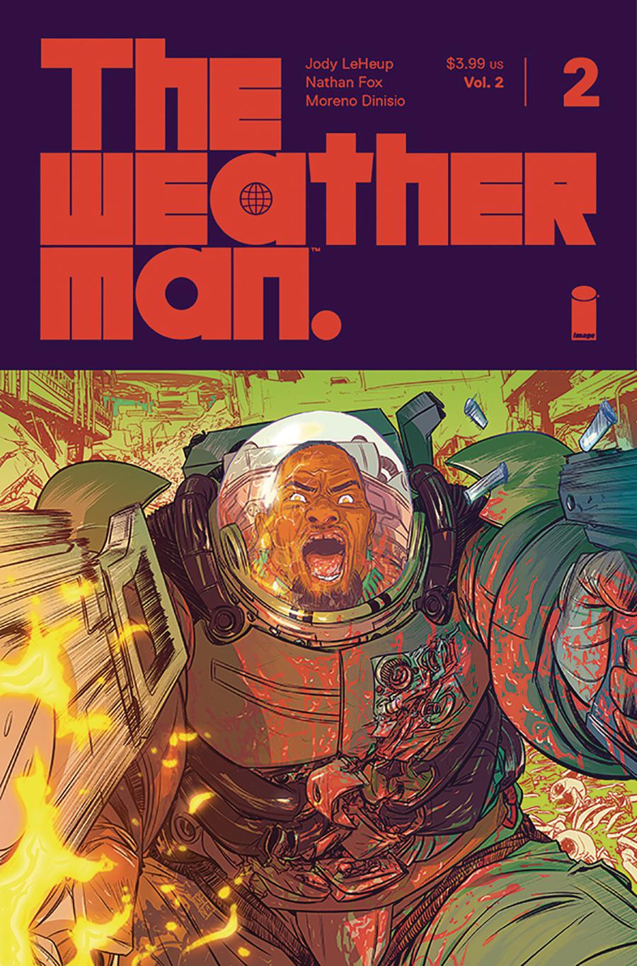 Weatherman Vol 2 #2 Cover A Regular Nathan Fox Cover