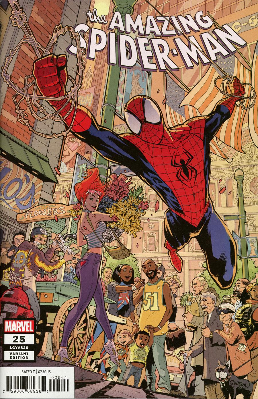 Amazing Spider-Man Vol 5 #25 Cover B Variant Patrick Gleason Cover