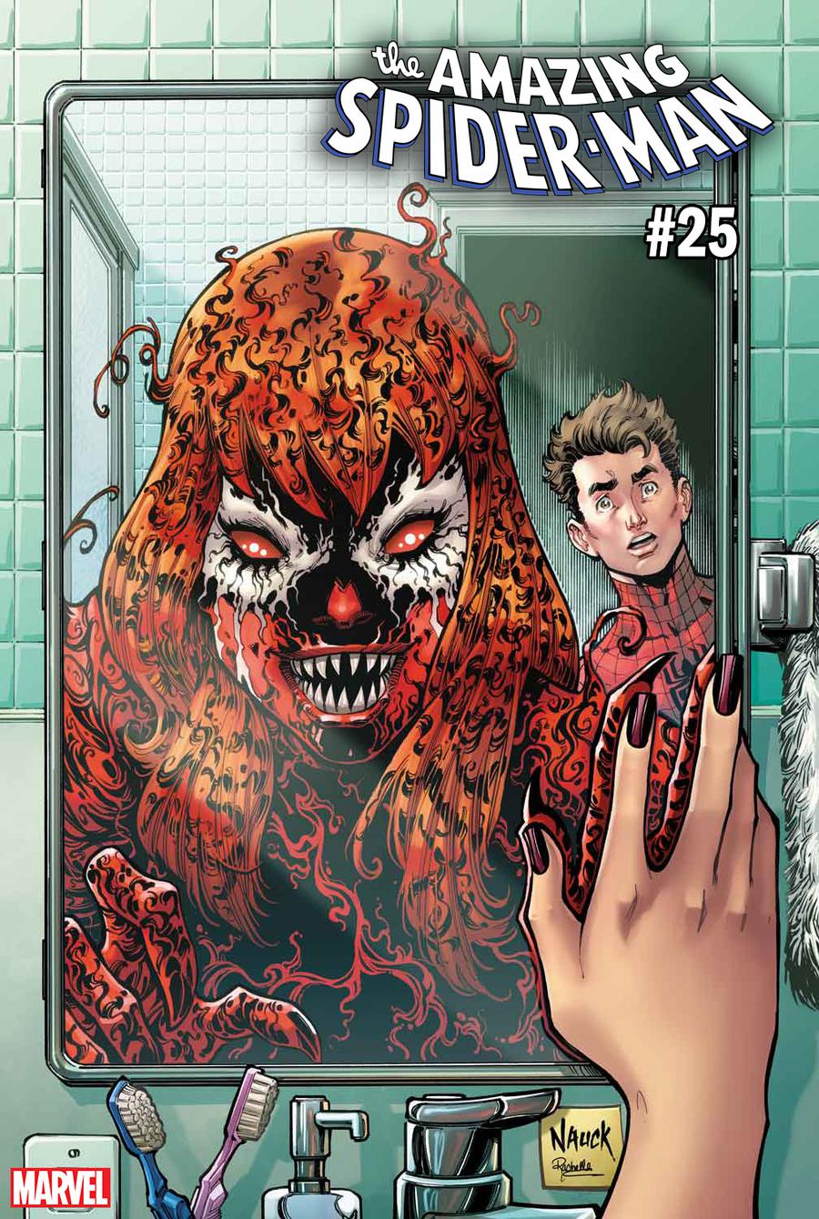 Amazing Spider-Man Vol 5 #25 Cover C Variant Todd Nauck Carnage-Ized Cover