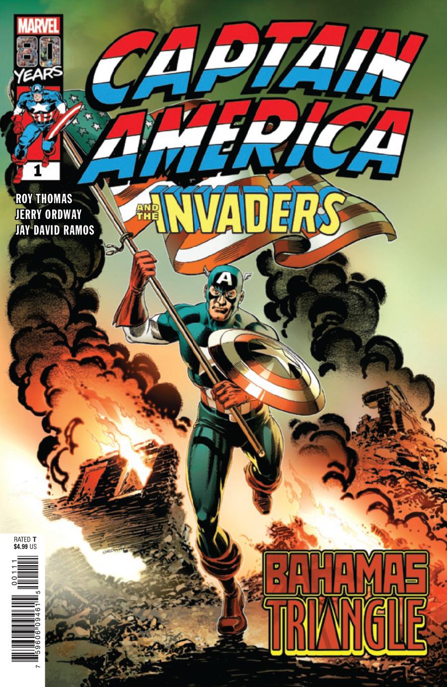 Captain America And The Invaders Bahamas Triangle #1 Cover A Regular Jerry Ordway Cover