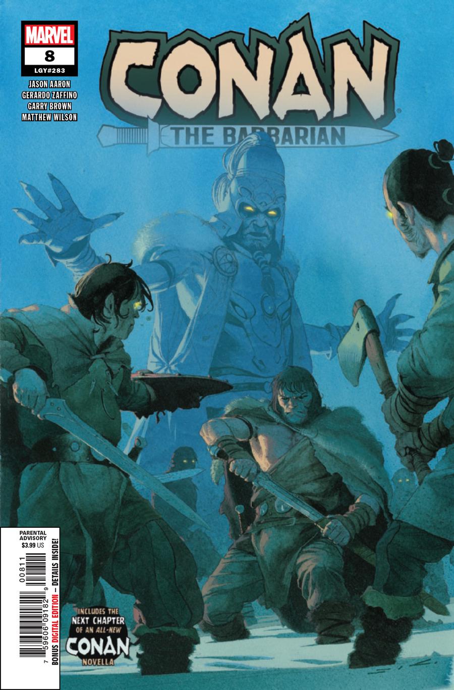 Conan The Barbarian Vol 4 #8 Cover A Regular Esad Ribic Cover