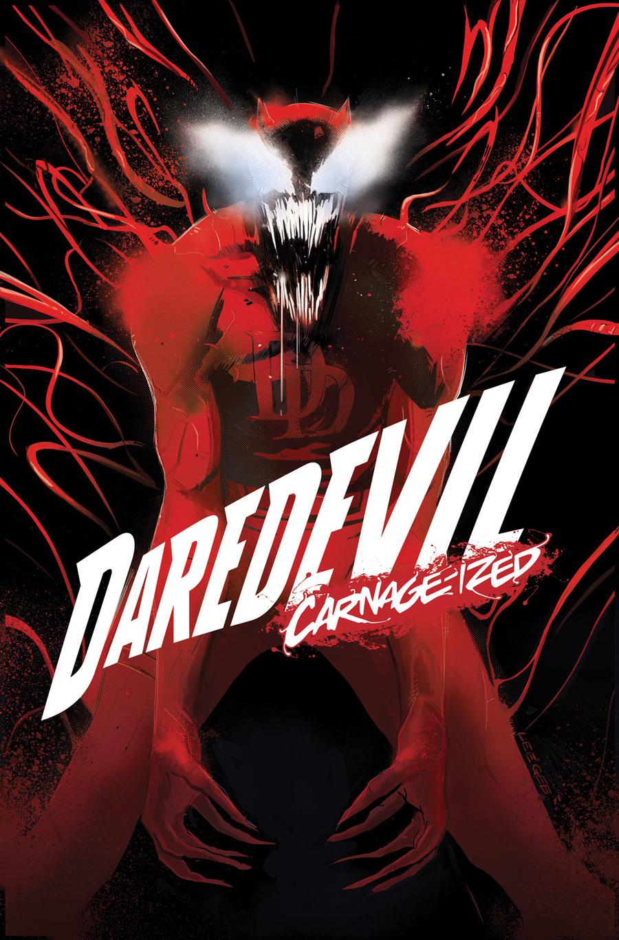 Daredevil Vol 6 #8 Cover B Variant Lee Garbett Carnage-Ized Cover