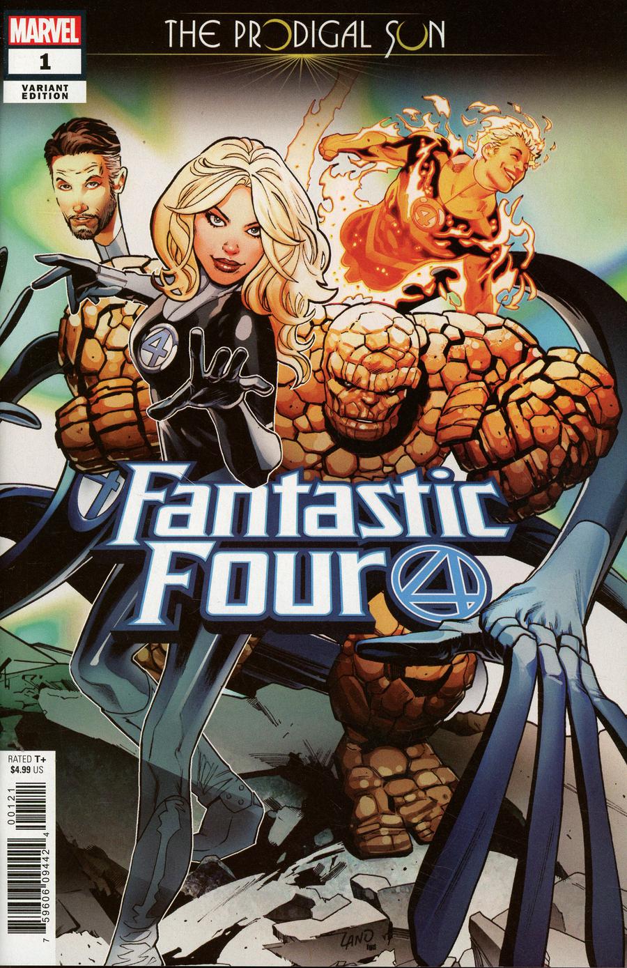 Fantastic Four Prodigal Sun #1 Cover B Variant Greg Land Cover