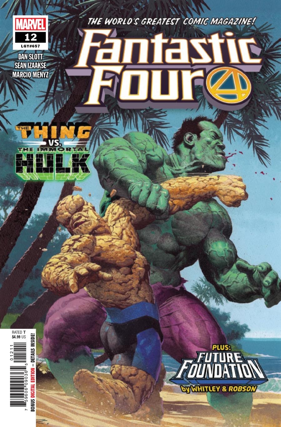 Fantastic Four Vol 6 #12 Cover A 1st Ptg Regular Esad Ribic Cover