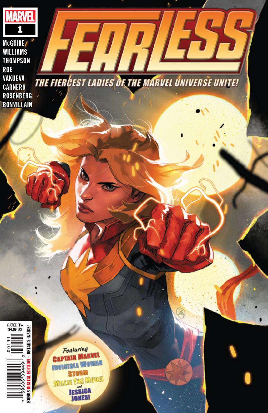 Fearless #1 Cover A 1st Ptg Regular Yasmine Putri Cover