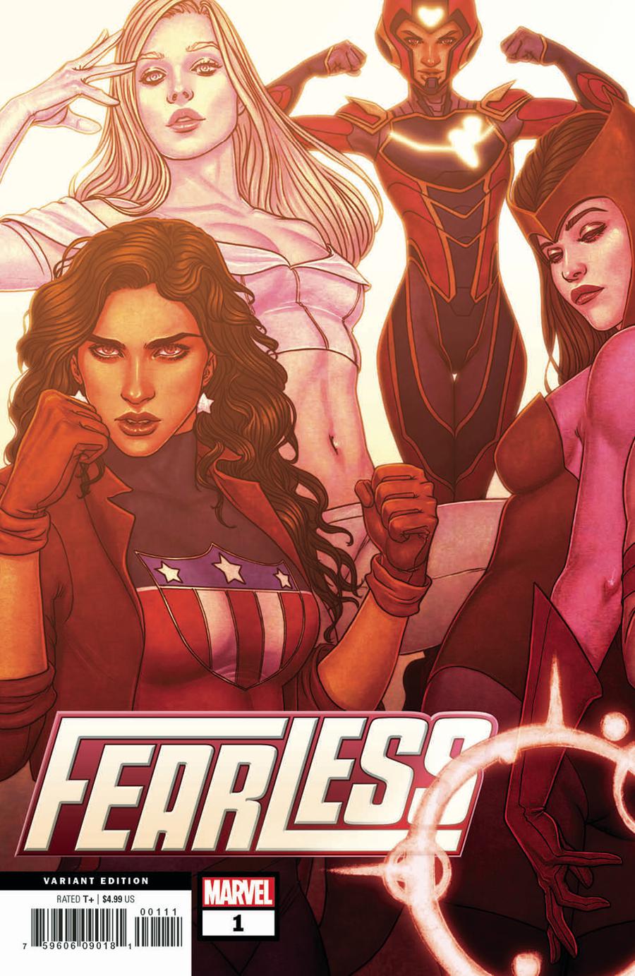 Fearless #1 Cover B Variant Jenny Frison Connecting Cover