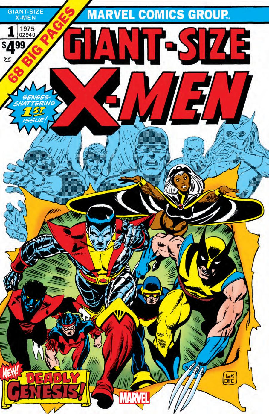 Giant Size X-Men #1 Cover F Facsimile Edition