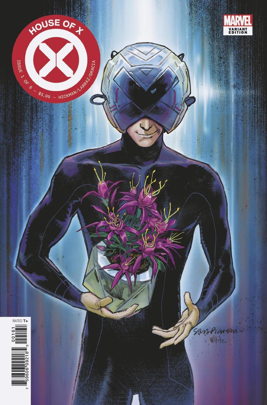 House Of X #1 Cover D Variant Sara Pichelli Flower Cover