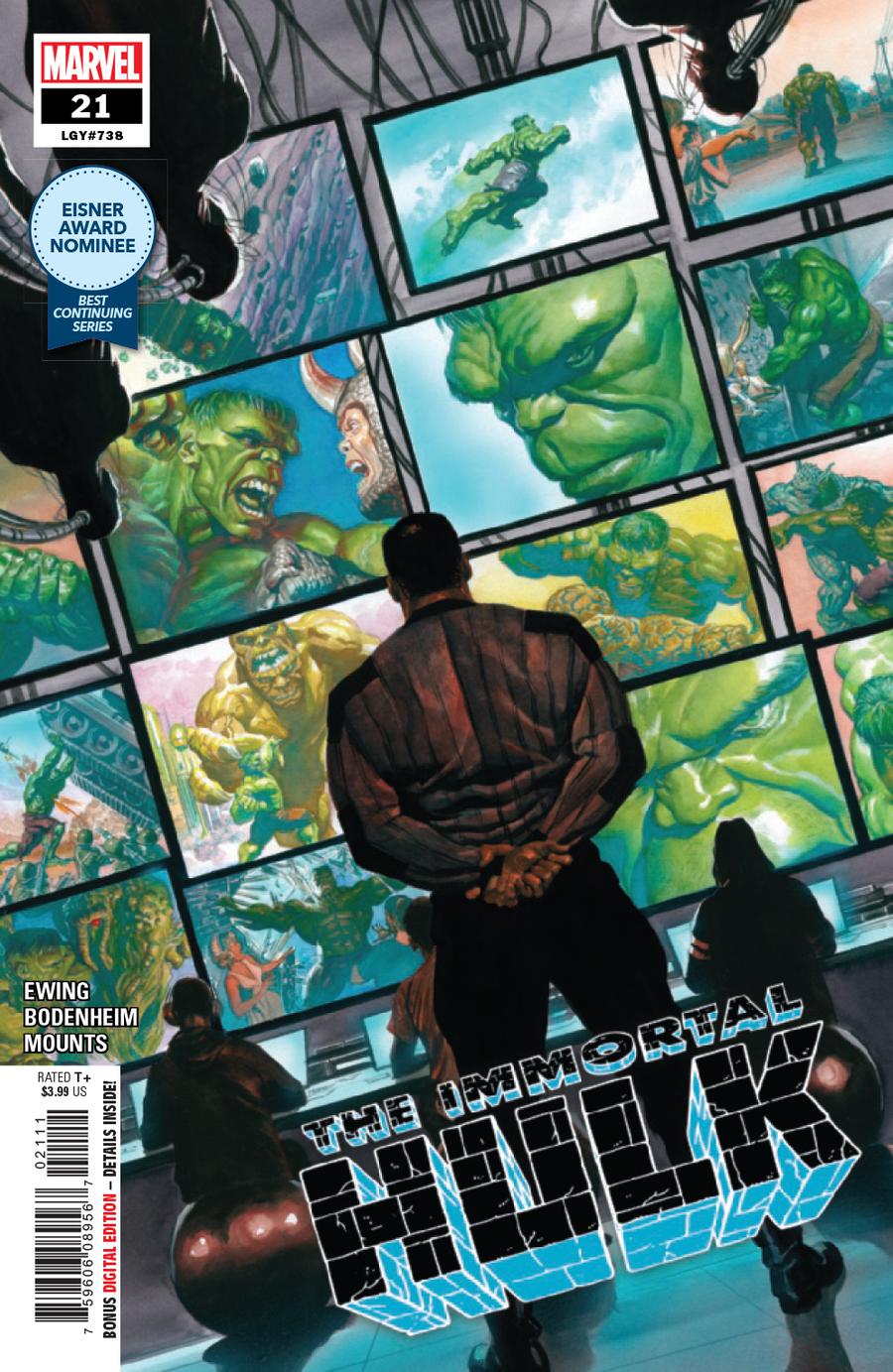 Immortal Hulk #21 Cover A 1st Ptg
