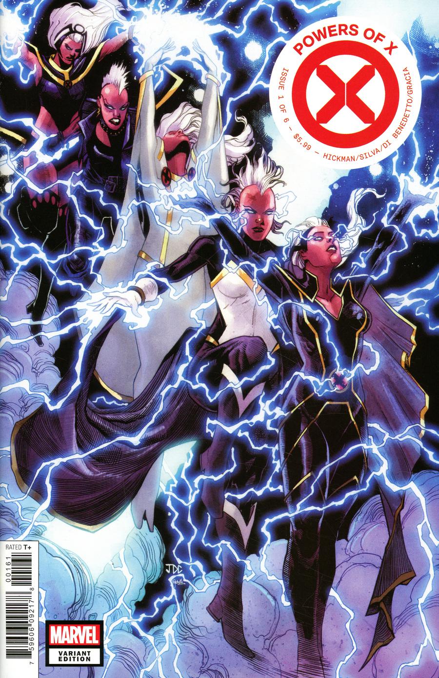Powers Of X #1 Cover E Variant Joshua Cassara Character Decades Cover