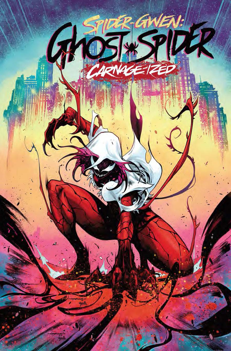 Spider-Gwen Ghost-Spider #10 Cover B Variant Iban Coello Carnage-Ized Cover