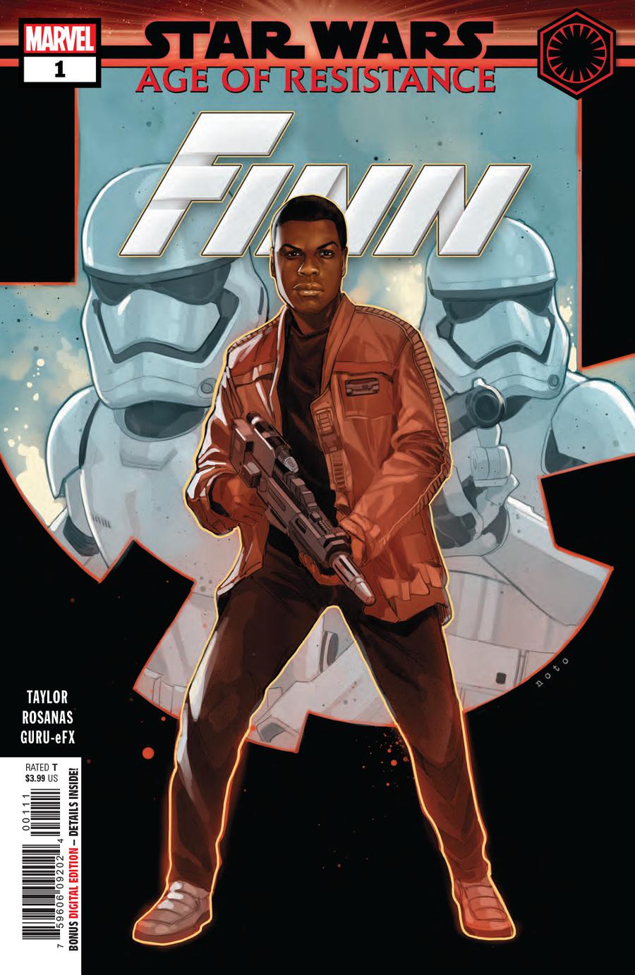 Star Wars Age Of Resistance Finn #1 Cover A Regular Phil Noto Cover