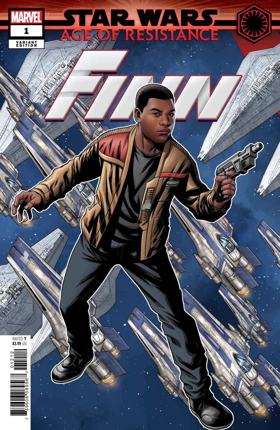 Star Wars Age Of Resistance Finn #1 Cover C Variant Mike McKone Puzzle Piece Cover