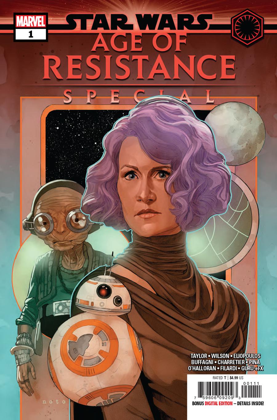 Star Wars Age Of Resistance Special #1 Cover A Regular Phil Noto Cover