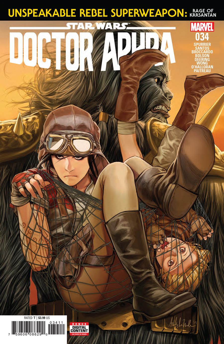 Star Wars Doctor Aphra #34 Cover A Regular Ashley Witter Cover