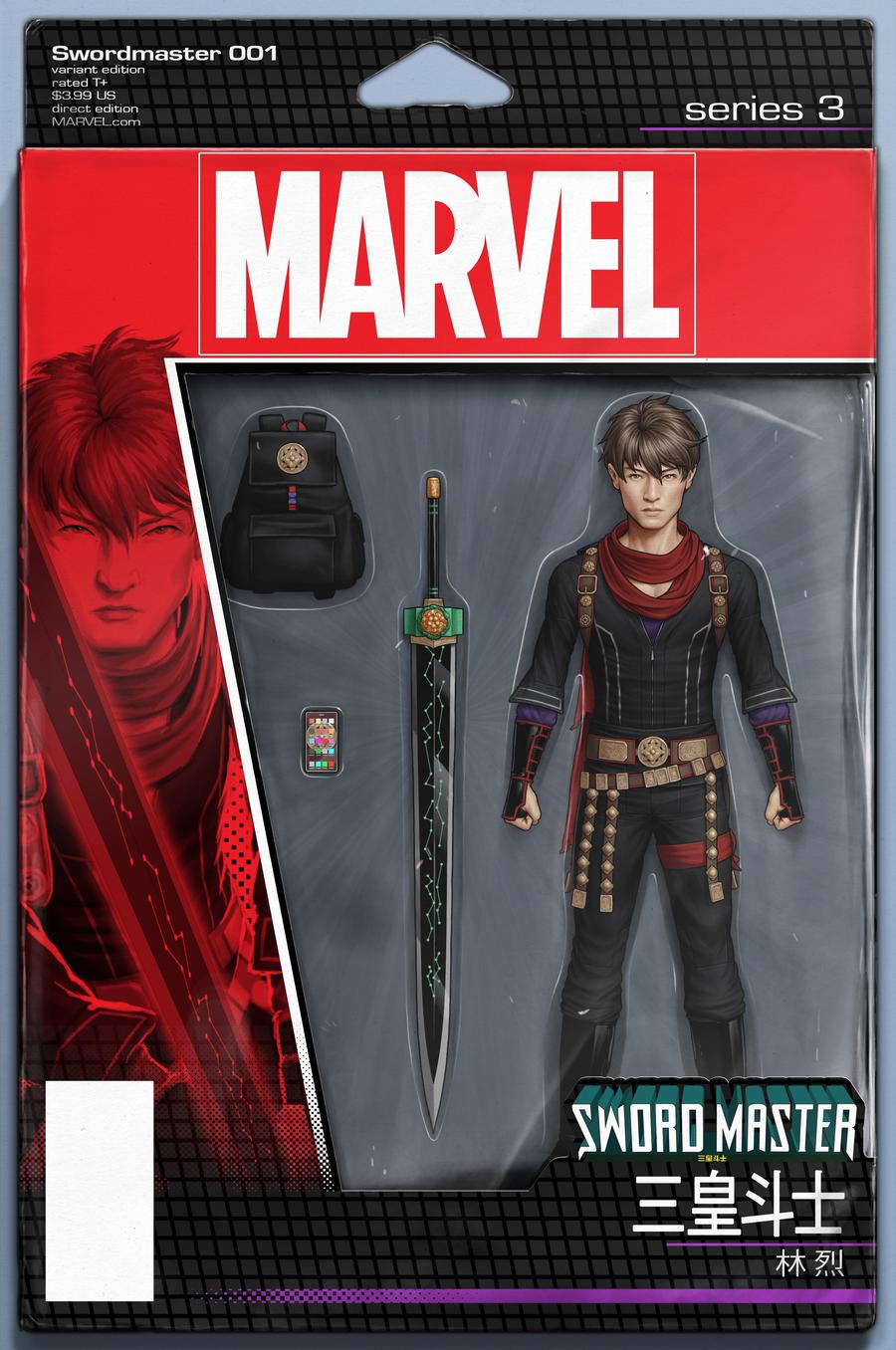 Sword Master #1 Cover B Variant John Tyler Christopher Action Figure Cover