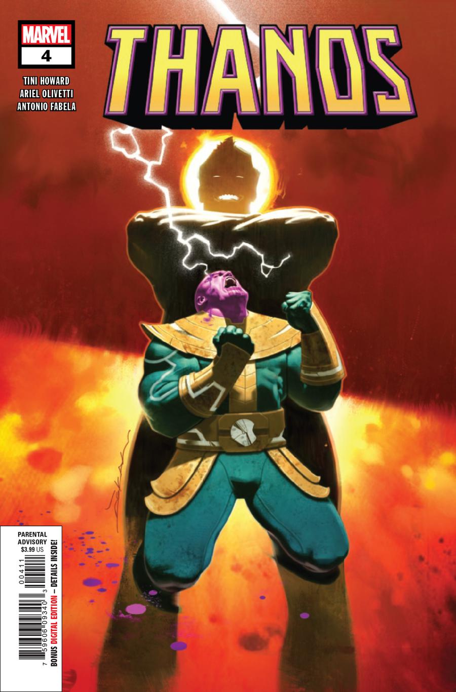 Thanos Vol 3 #4 Cover A Regular Jeff Dekal Cover
