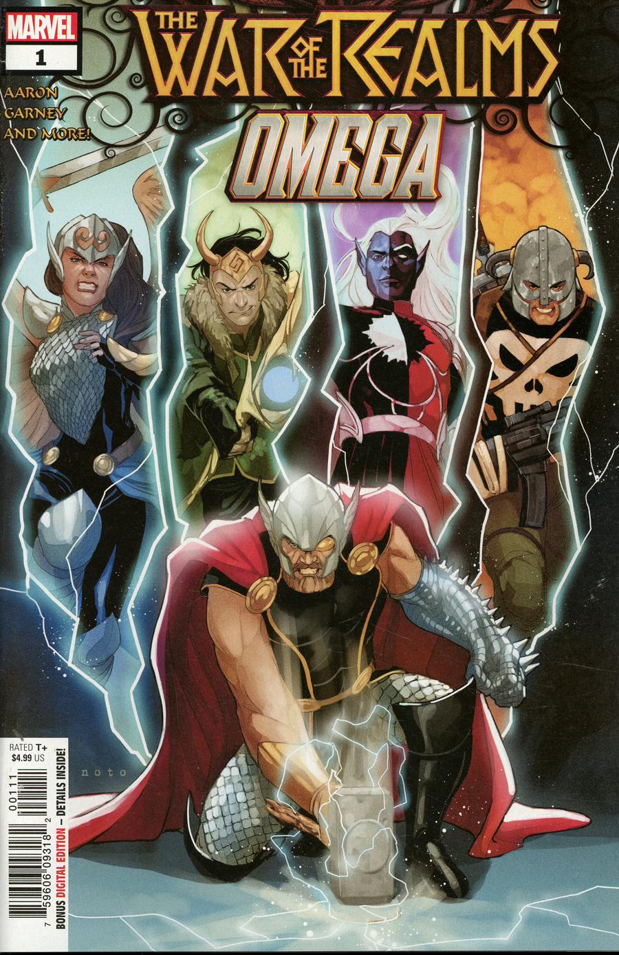War Of The Realms Omega #1 Cover A 1st Ptg Regular Phil Noto Cover