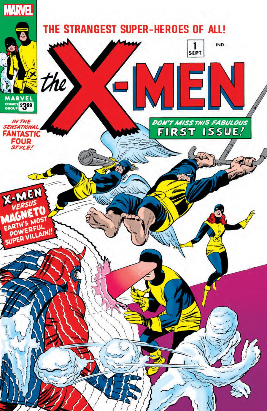 X-Men Vol 1 #1 Cover B Facsimile Edition