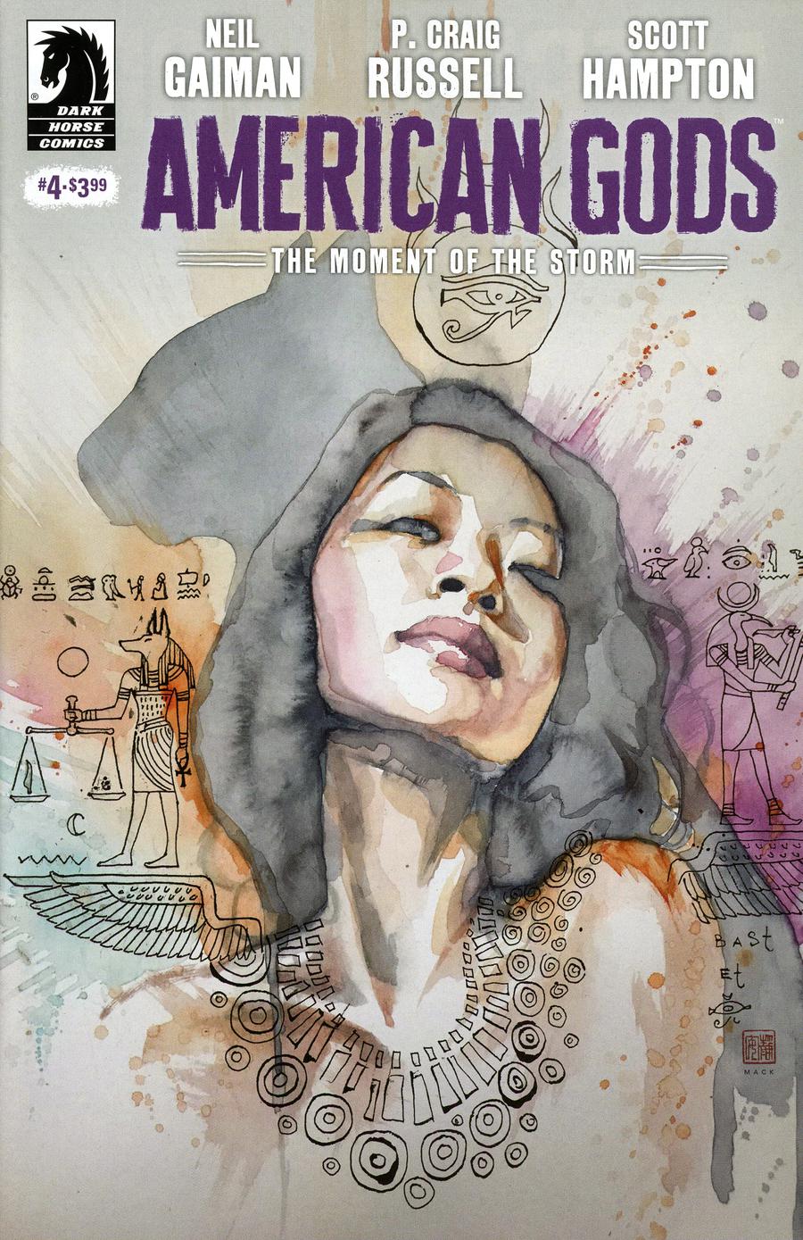 American Gods Moment Of The Storm #4 Cover B Variant David Mack Cover