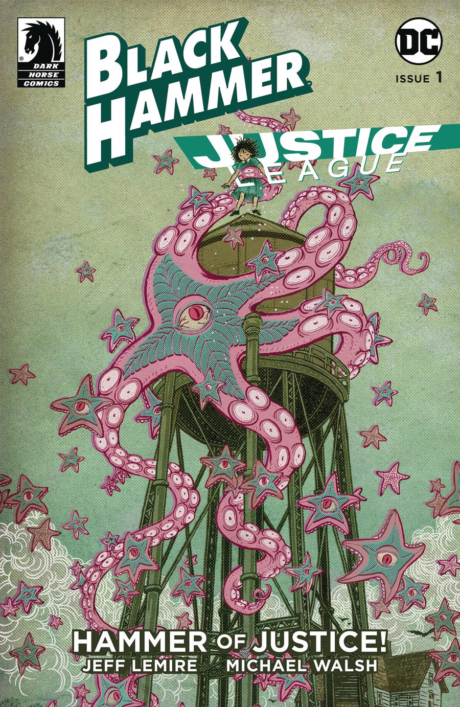 Black Hammer Justice League Hammer Of Justice #1 Cover E Variant Yuko Shimizu Cover