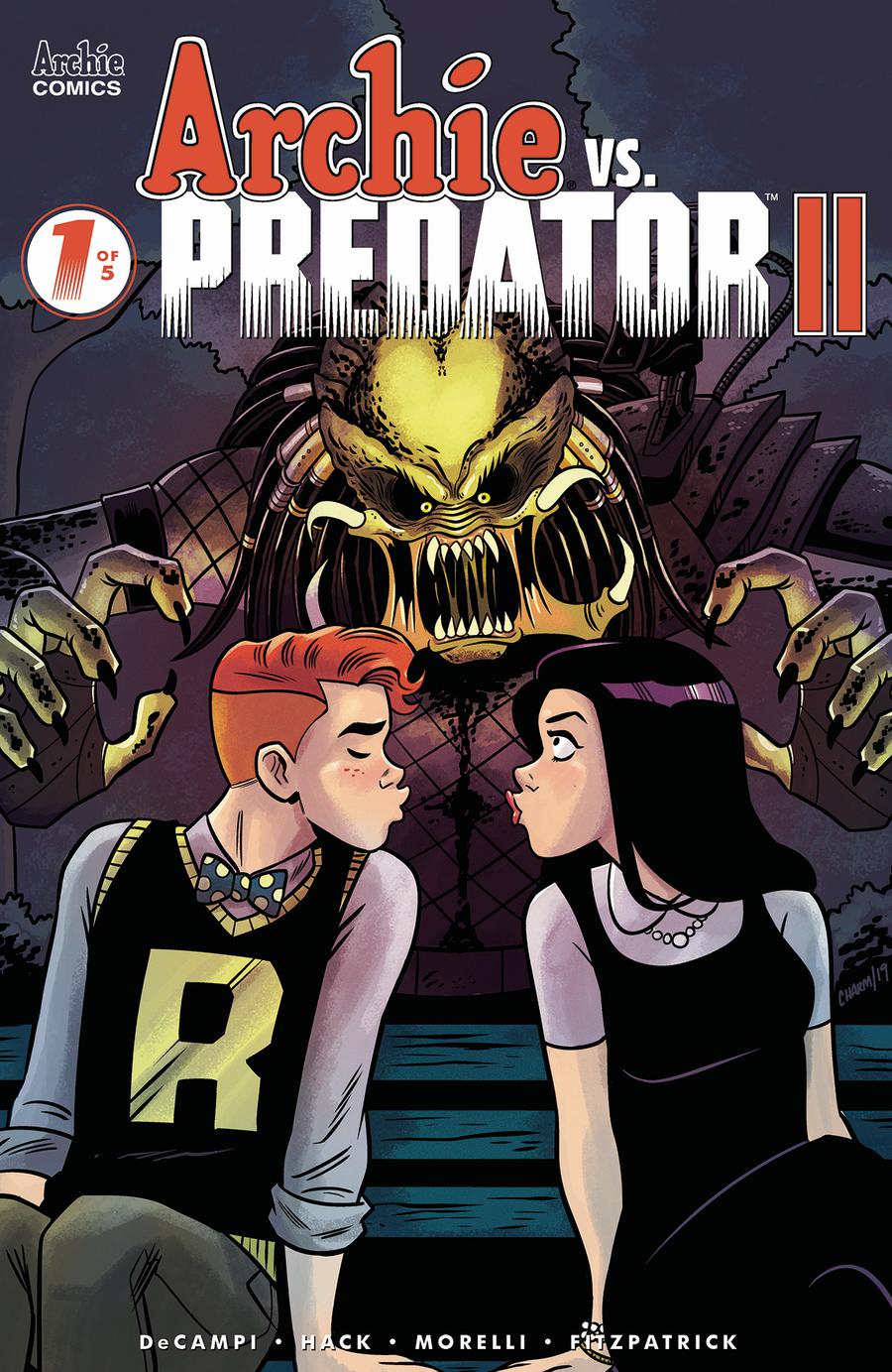 Archie vs Predator II #1 Cover C Variant Derek Charm Cover