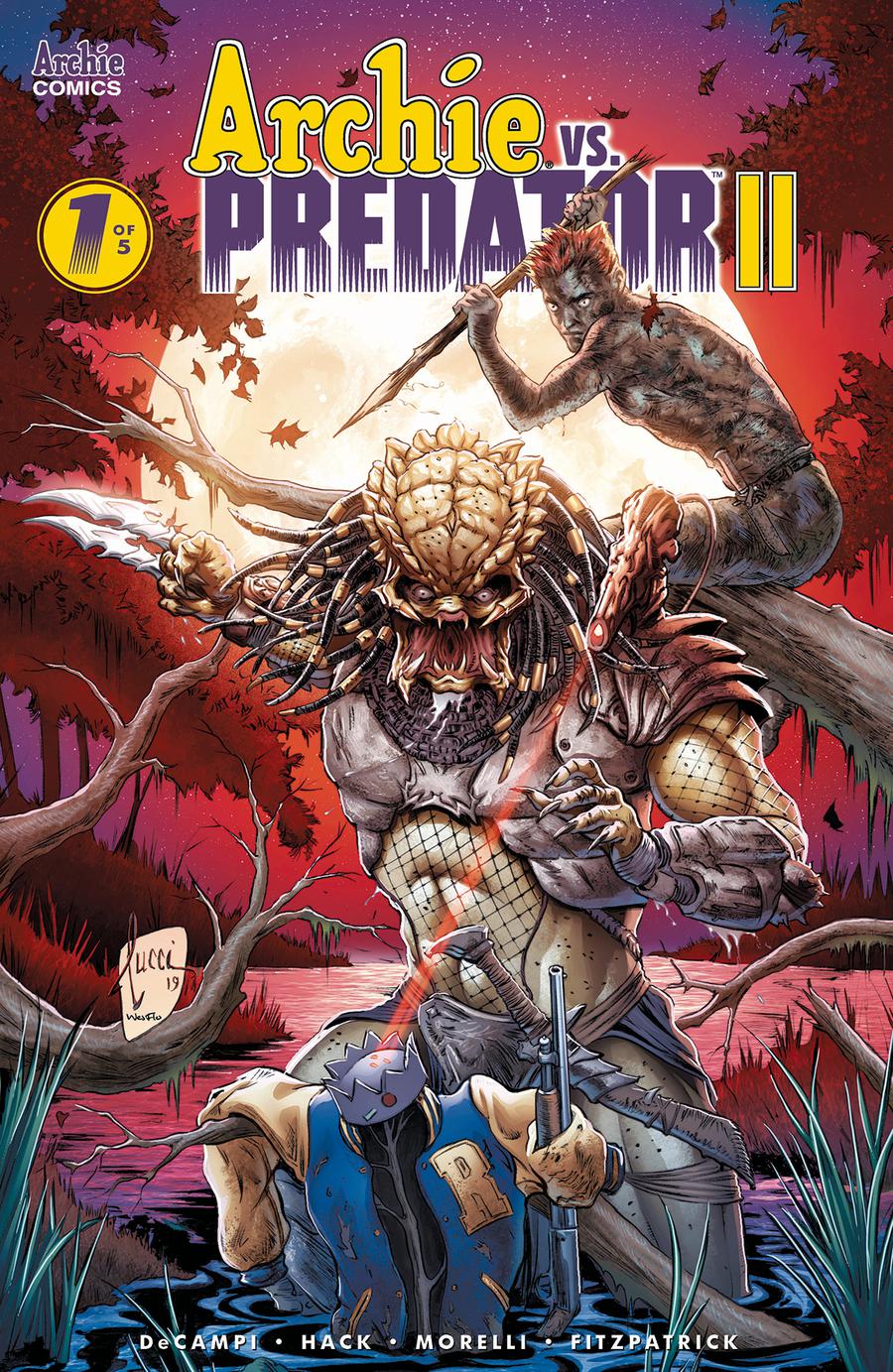 Archie vs Predator II #1 Cover F Variant Billy Tucci & Wes Hartman Cover