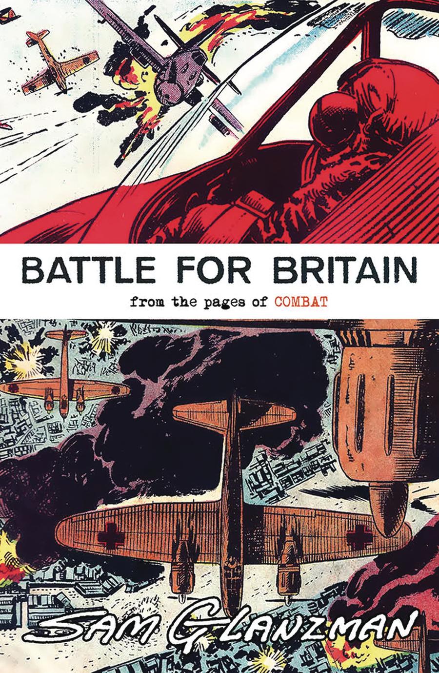 Battle For Britain From The Pages Of Combat One Shot Cover A Regular Sam Glanzman Cover