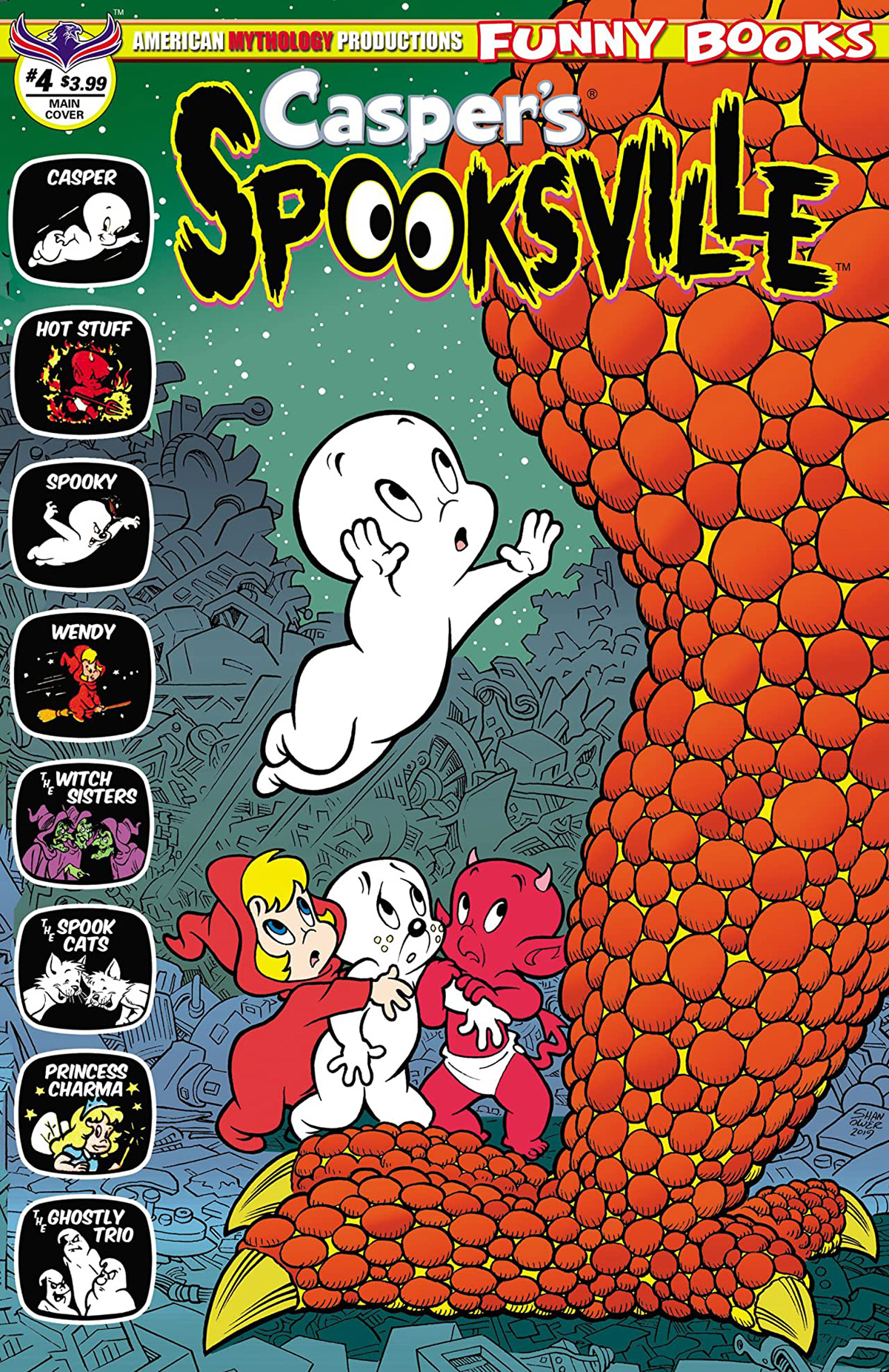 Caspers Spooksville #4 Cover A Regular Eric Shanower Cover