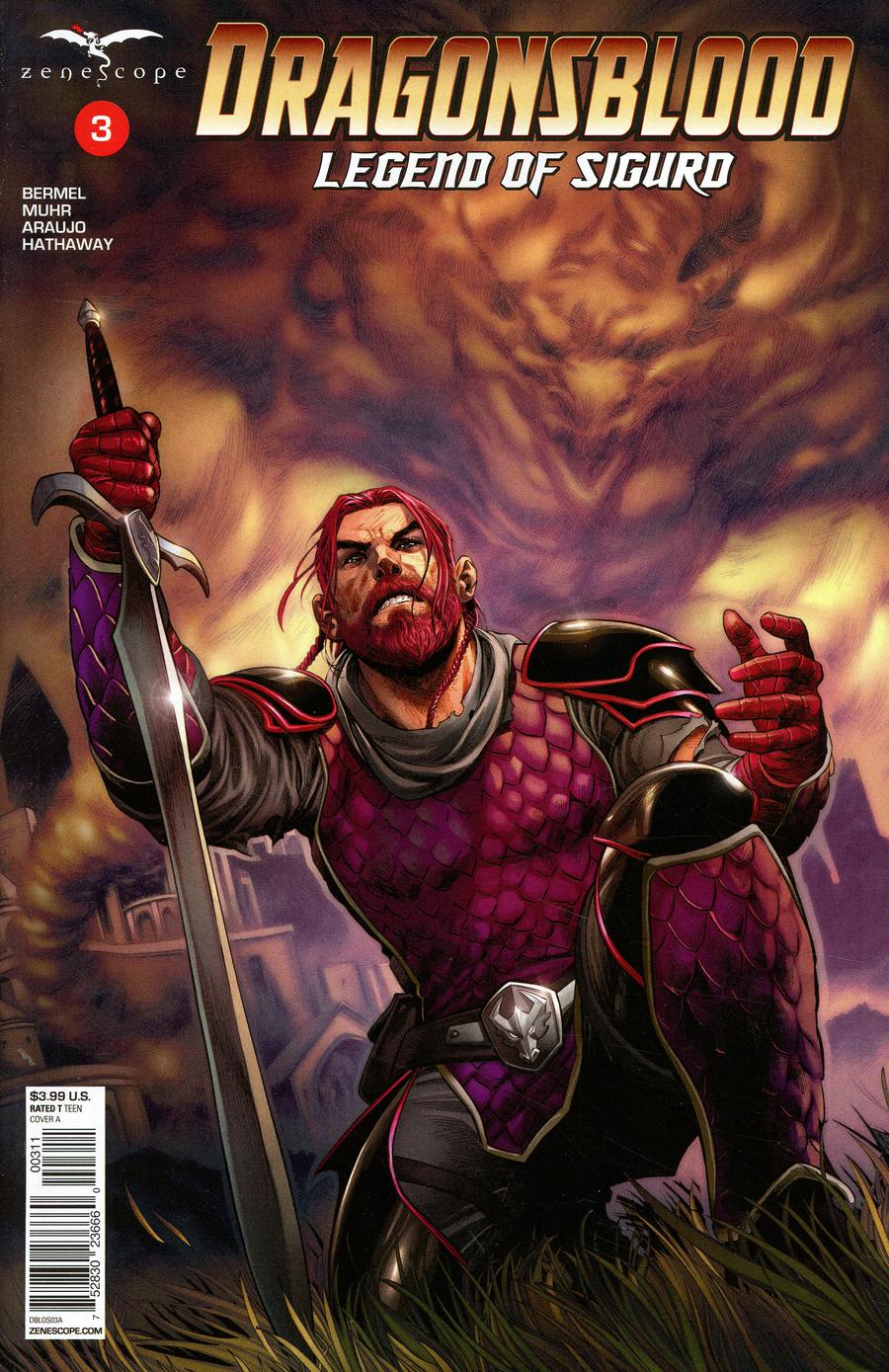 Grimm Fairy Tales Presents Dragonsblood #3 Cover A Martin Coccolo