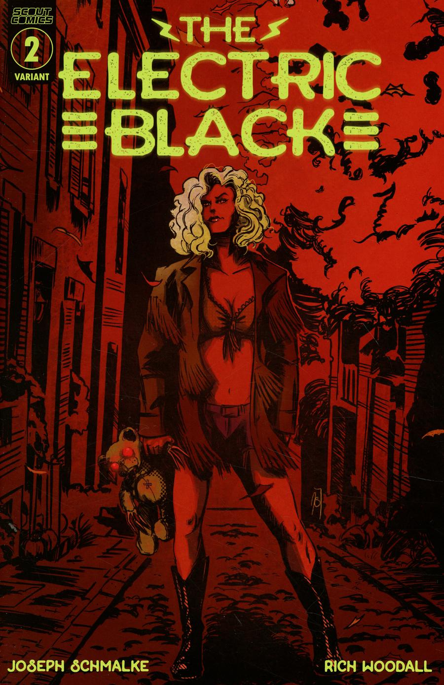 Electric Black #2 Cover B Variant Cover