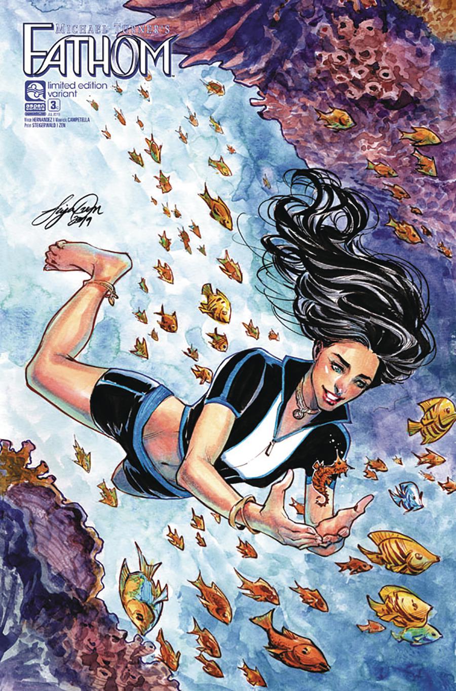 Fathom Vol 6 #3 Cover C Variant Siya Oum Cover