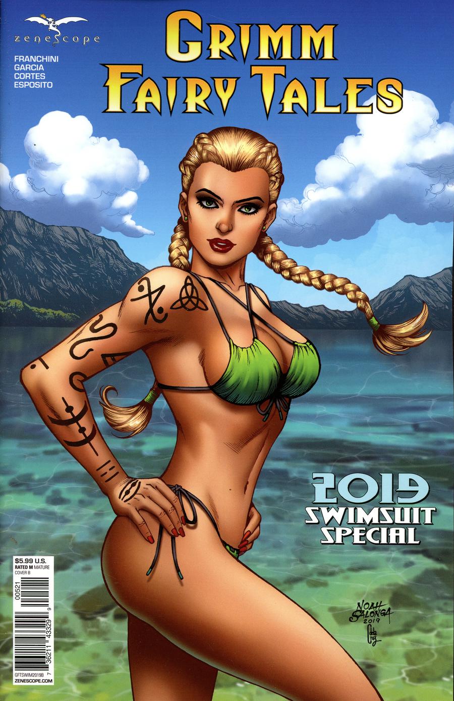 Grimm Fairy Tales Presents Swimsuit Special 2019 One Shot Cover B Noah Salonga