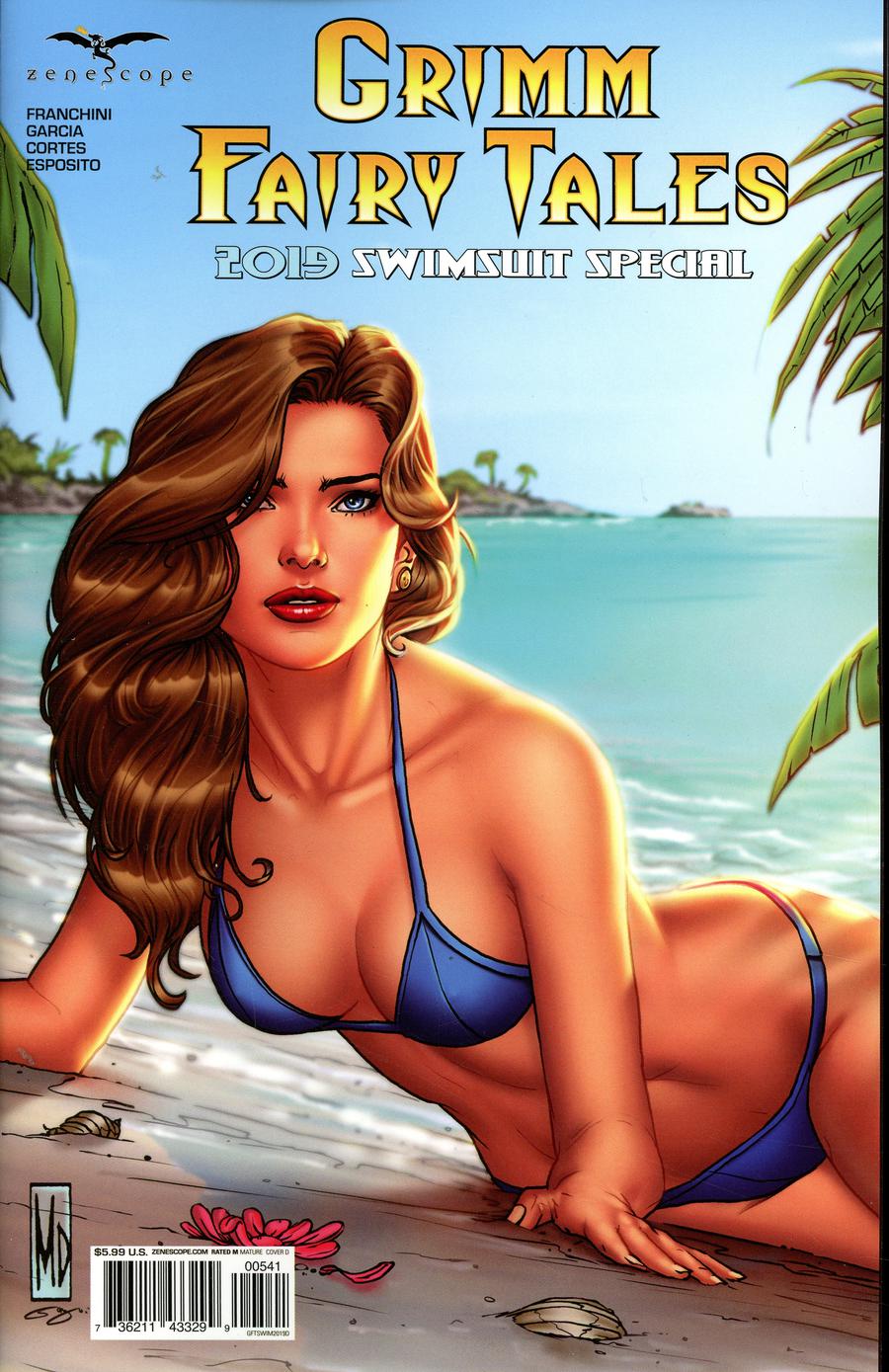 Grimm Fairy Tales Presents Swimsuit Special 2019 One Shot Cover D Michael DiPascale