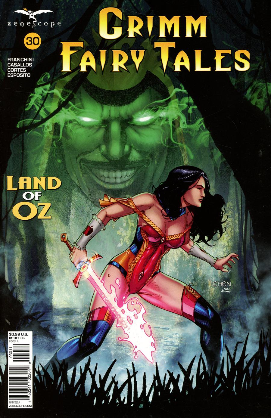 Grimm Fairy Tales Vol 2 #30 Cover A Sean Chen