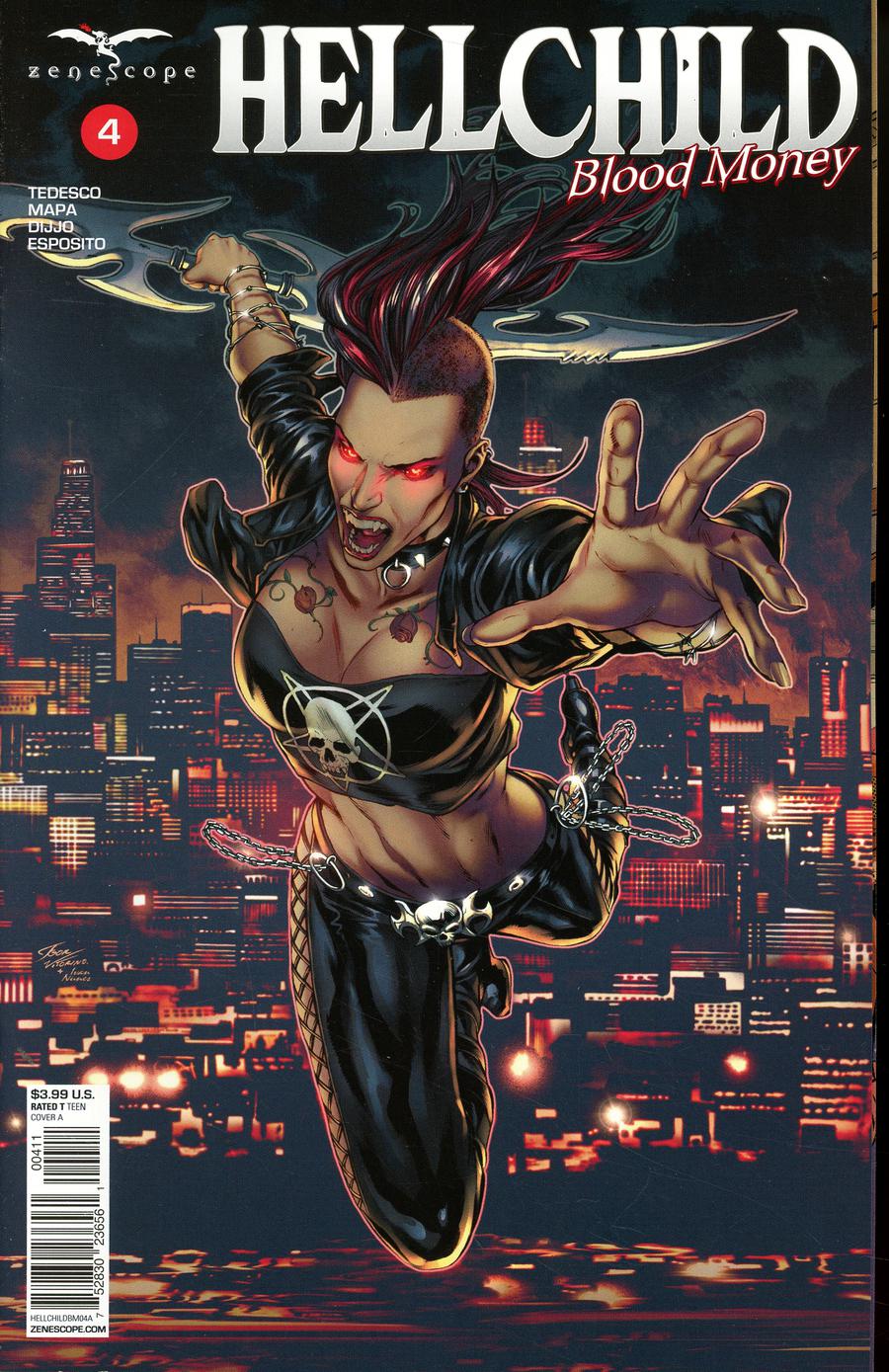 Grimm Fairy Tales Presents Hellchild Blood Money #4 Cover A Igor Vitorino