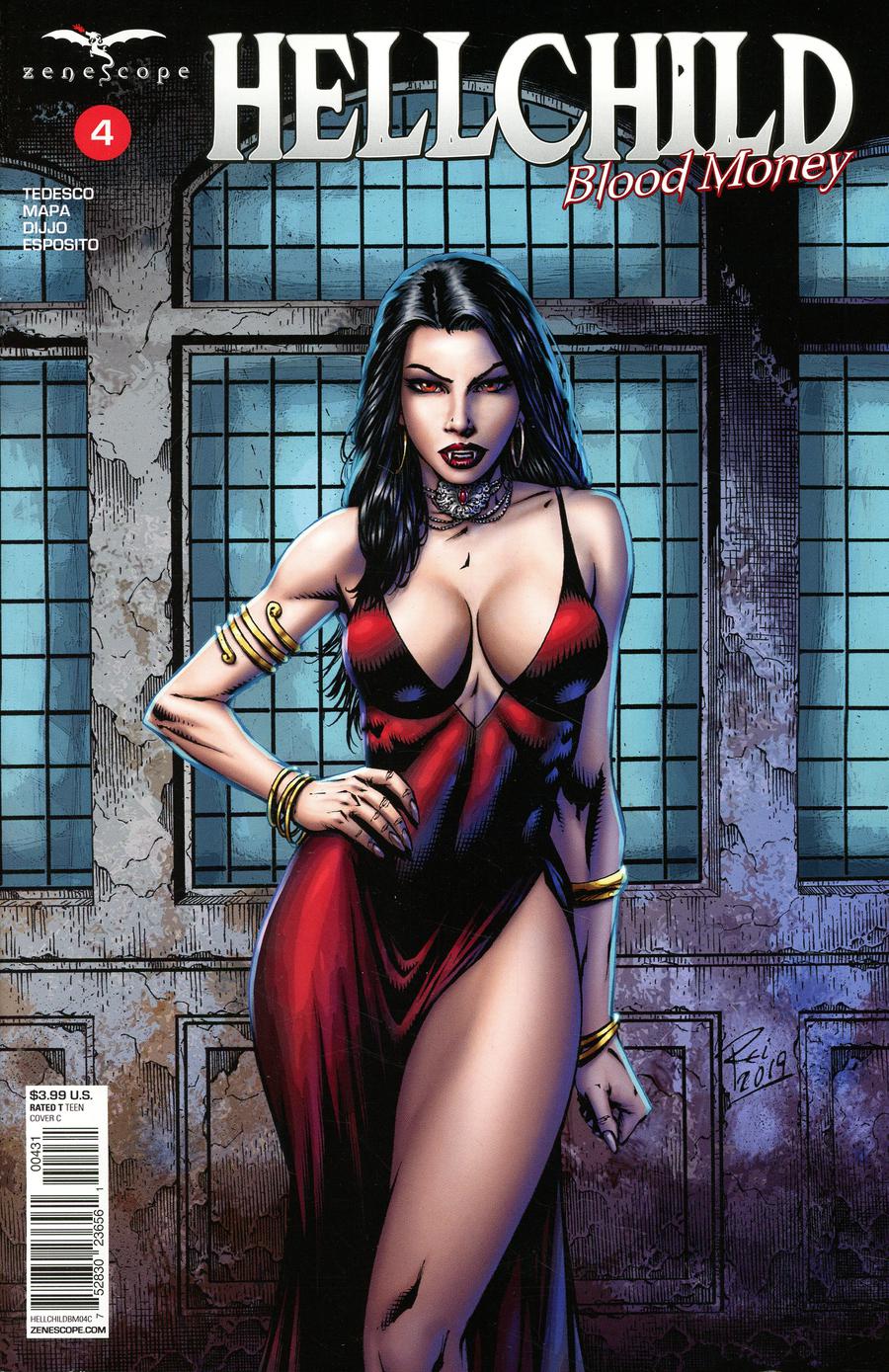 Grimm Fairy Tales Presents Hellchild Blood Money #4 Cover C Renato Rei