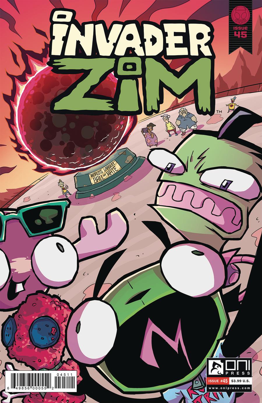 Invader Zim #45 Cover A Regular Warren Wucinich & Fred Stresing Cover